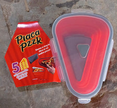 Reusable Expandable Pizza Storage Container with 5 Microwavable Trays – Adjustable for Home & Outdoor Use